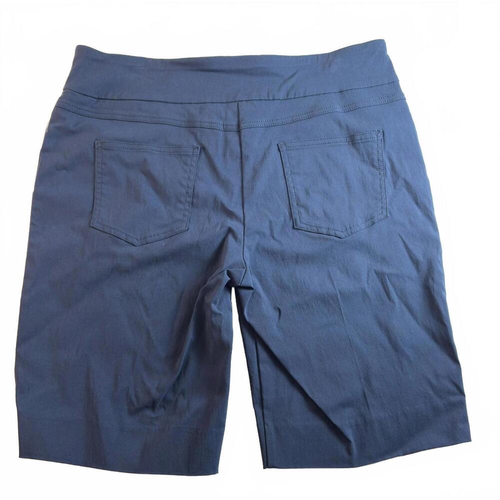 NWT Women’s Ruby Rd Shorts, Size 16, Navy Blue - Picture 2 of 3